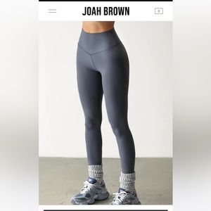 Joah Brown Second Skin Leggings Sueded Navy (brand new) XS/S